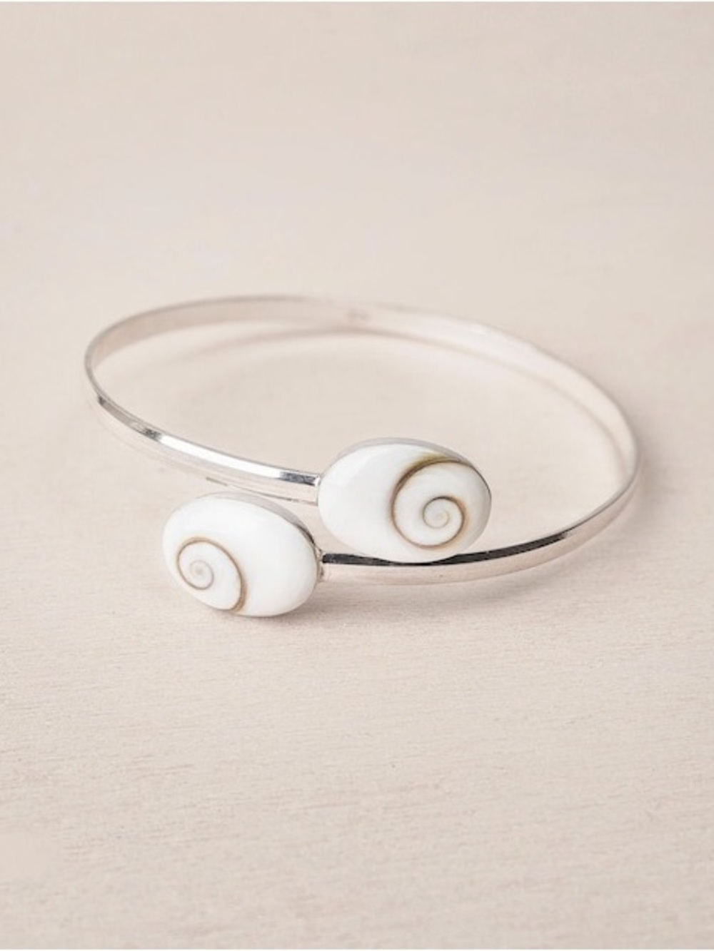 Shiva Eye sterling silver .925 bangle bracelet